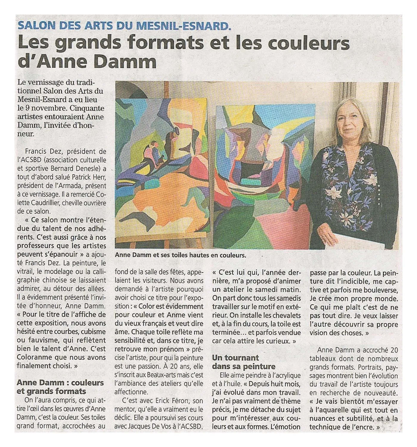 salon des arts, Mesnil-Esnard