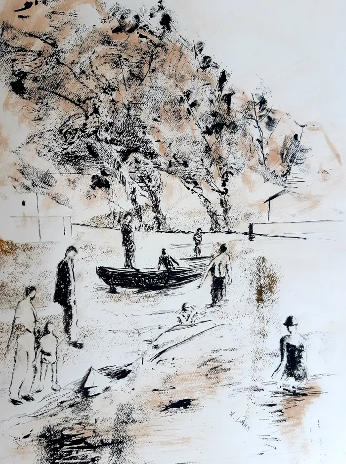 La plage Saint-Adrien